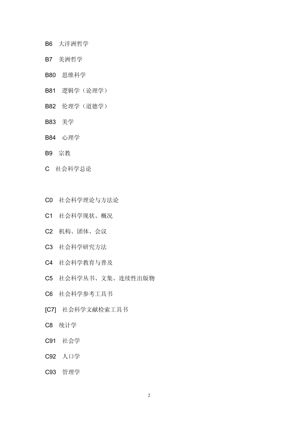 中图法分类表_第2页