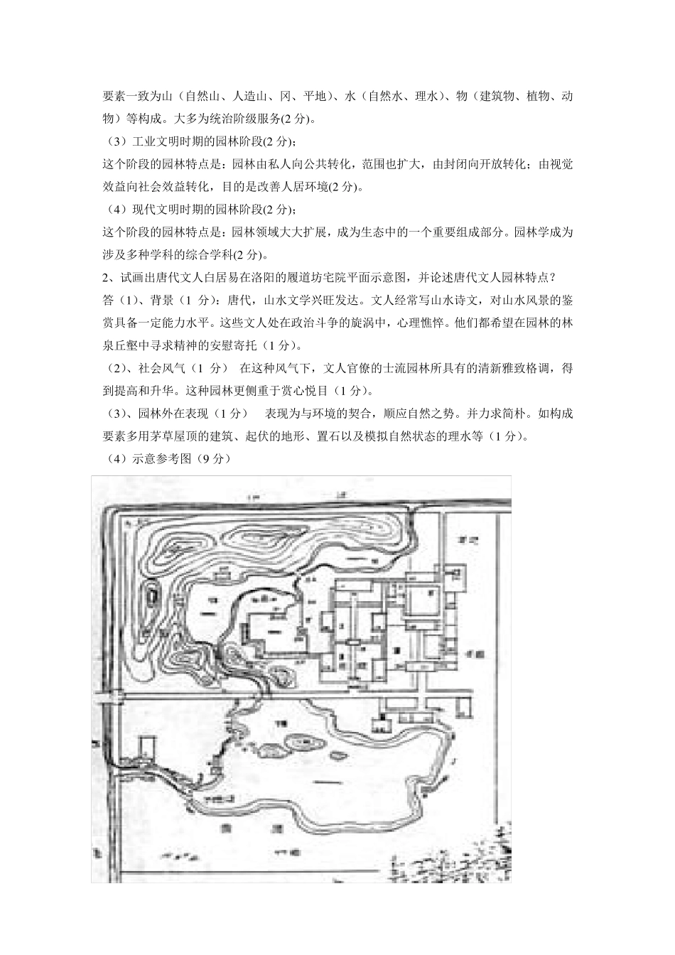 中外园林史题库_第3页
