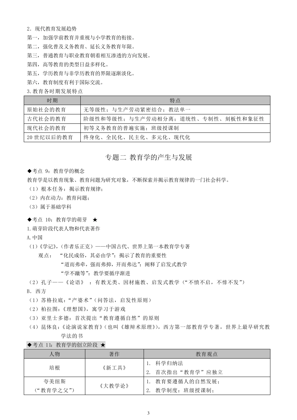 中学教育知识与能力考点大总结_第3页
