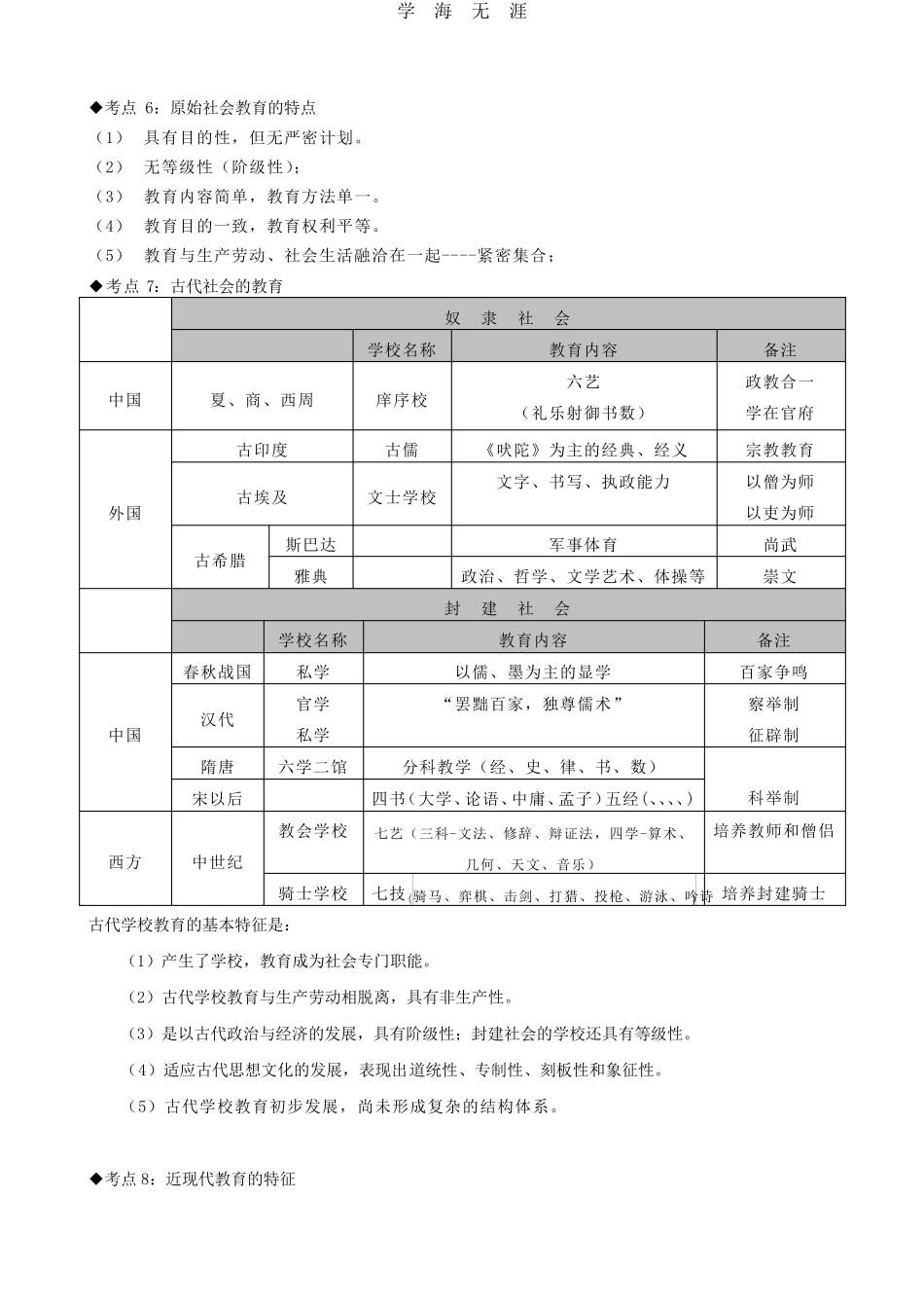 中学教育知识与能力考点整理_第2页