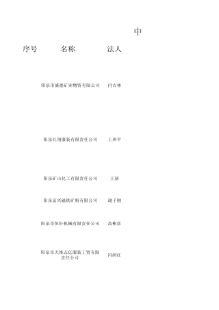 中小企业参考资料