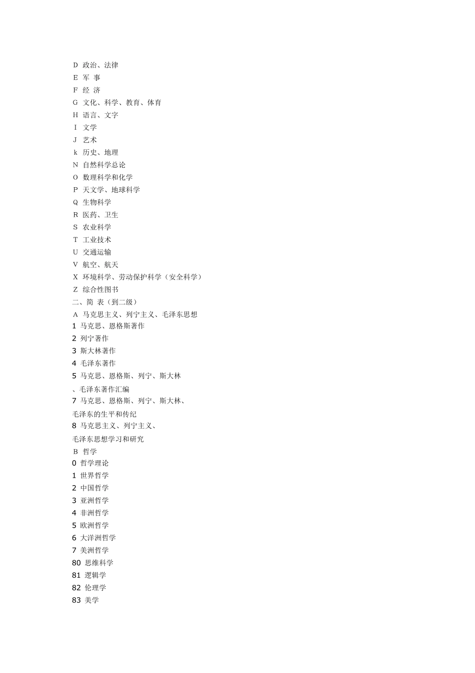 中小学图书馆图书分类法_第2页