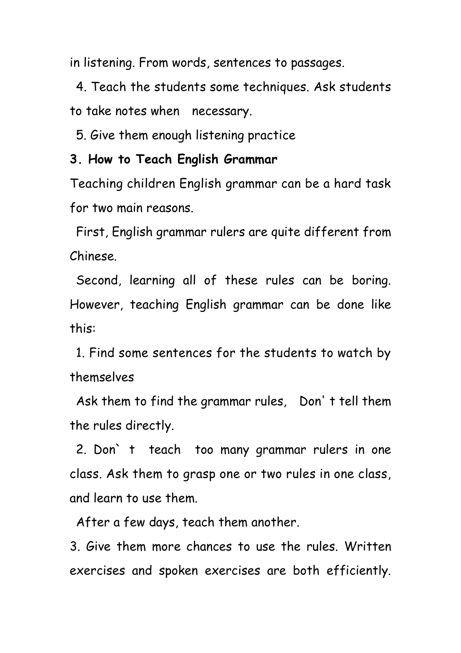 中小学教师职称评定英语全英答辩题_第2页
