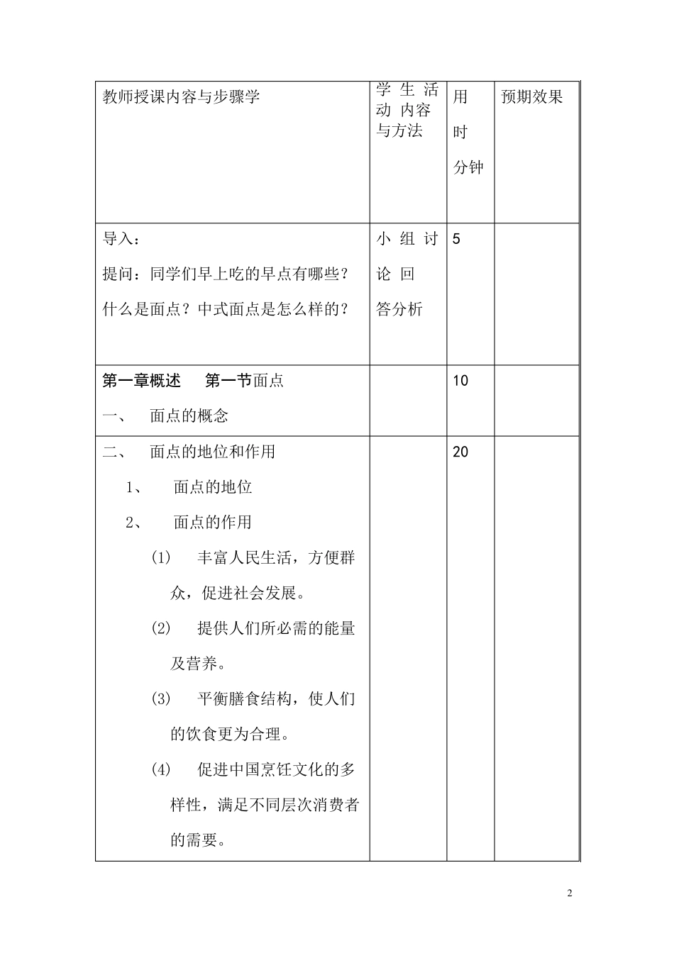 中式面点制作教案_第2页