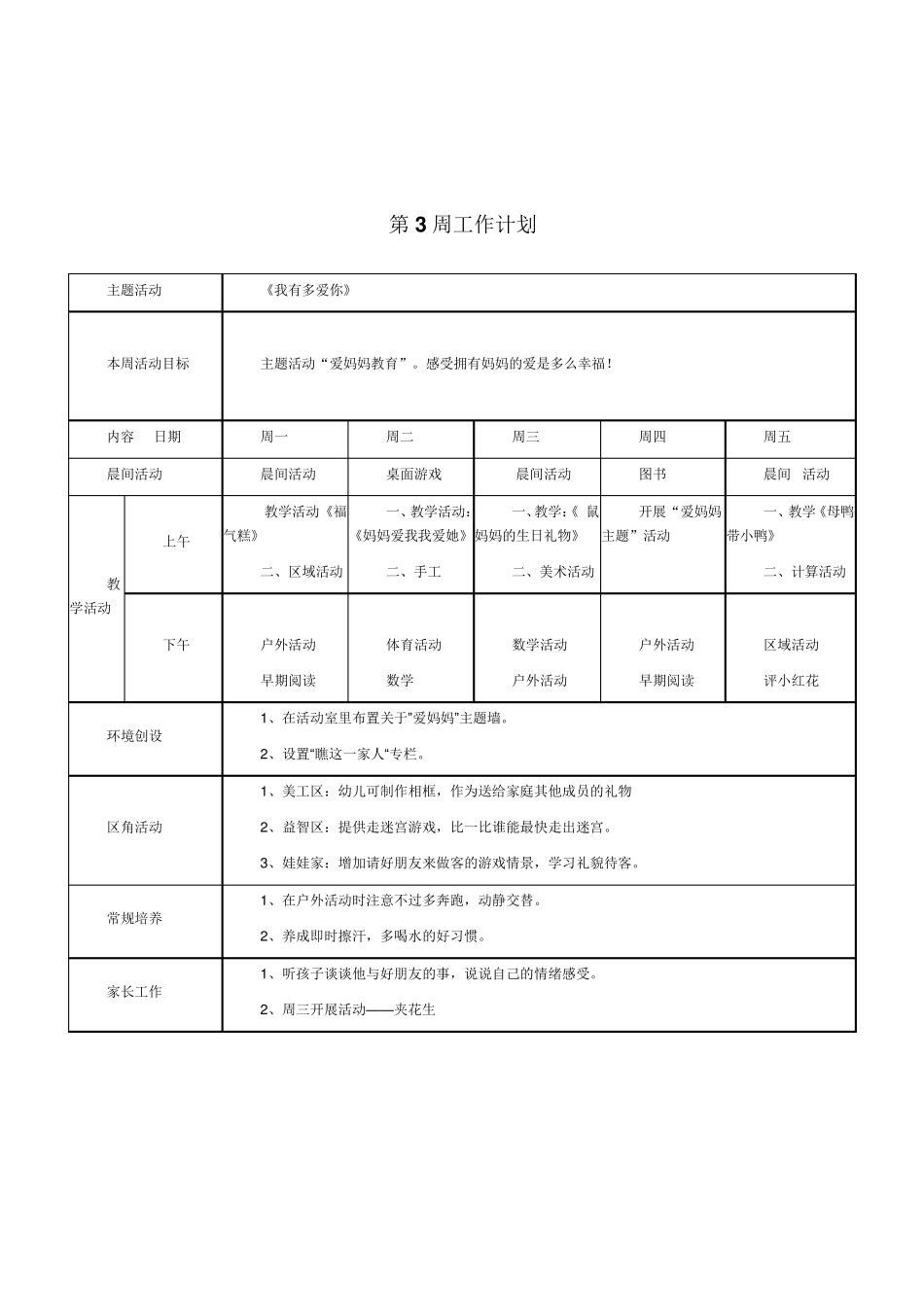 中班下学期周计划_第3页