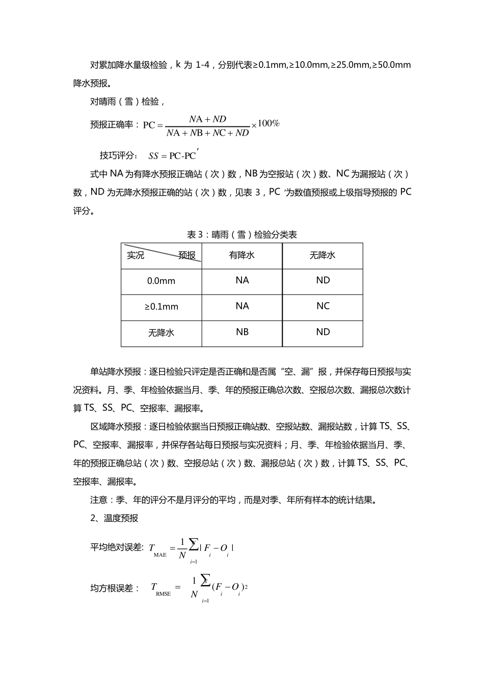 中短期天气预报质量检验办法_第3页