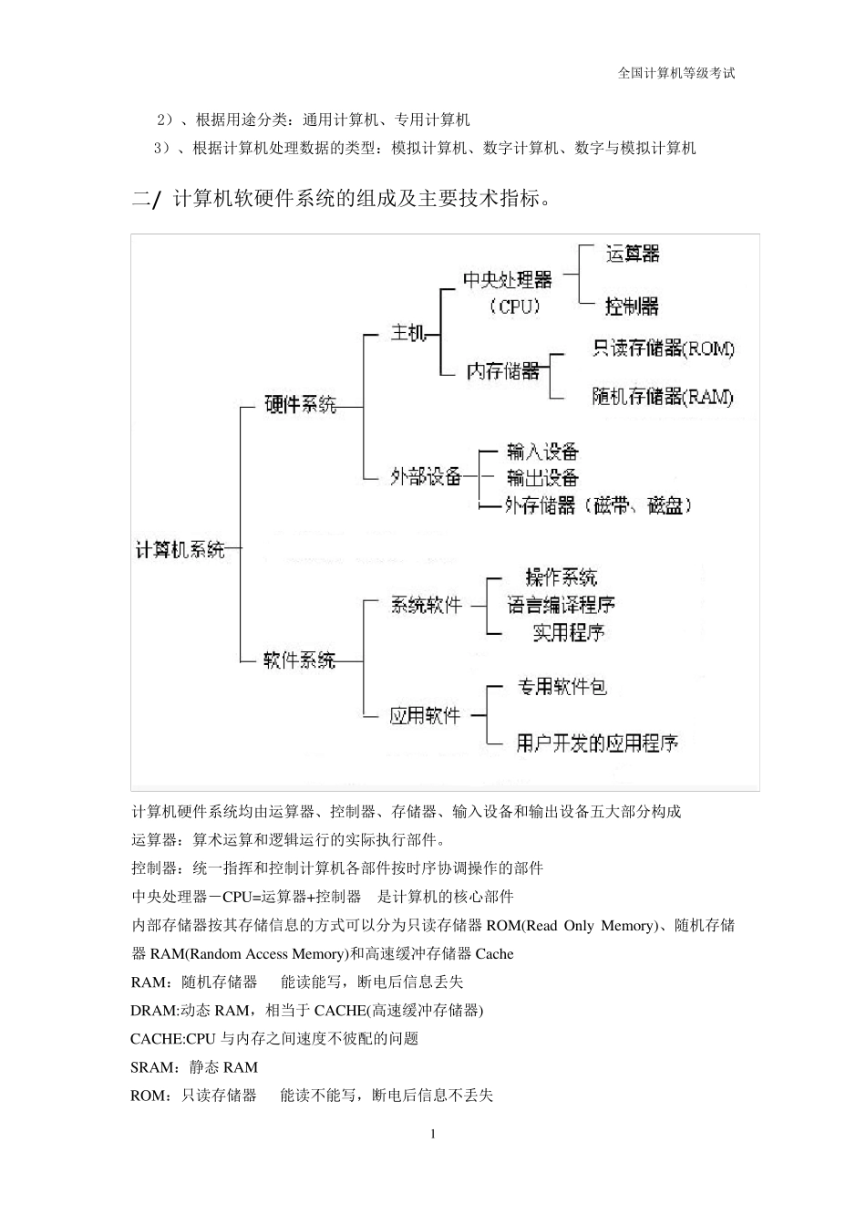 二级MSOffice计算机基础知识整理_第2页