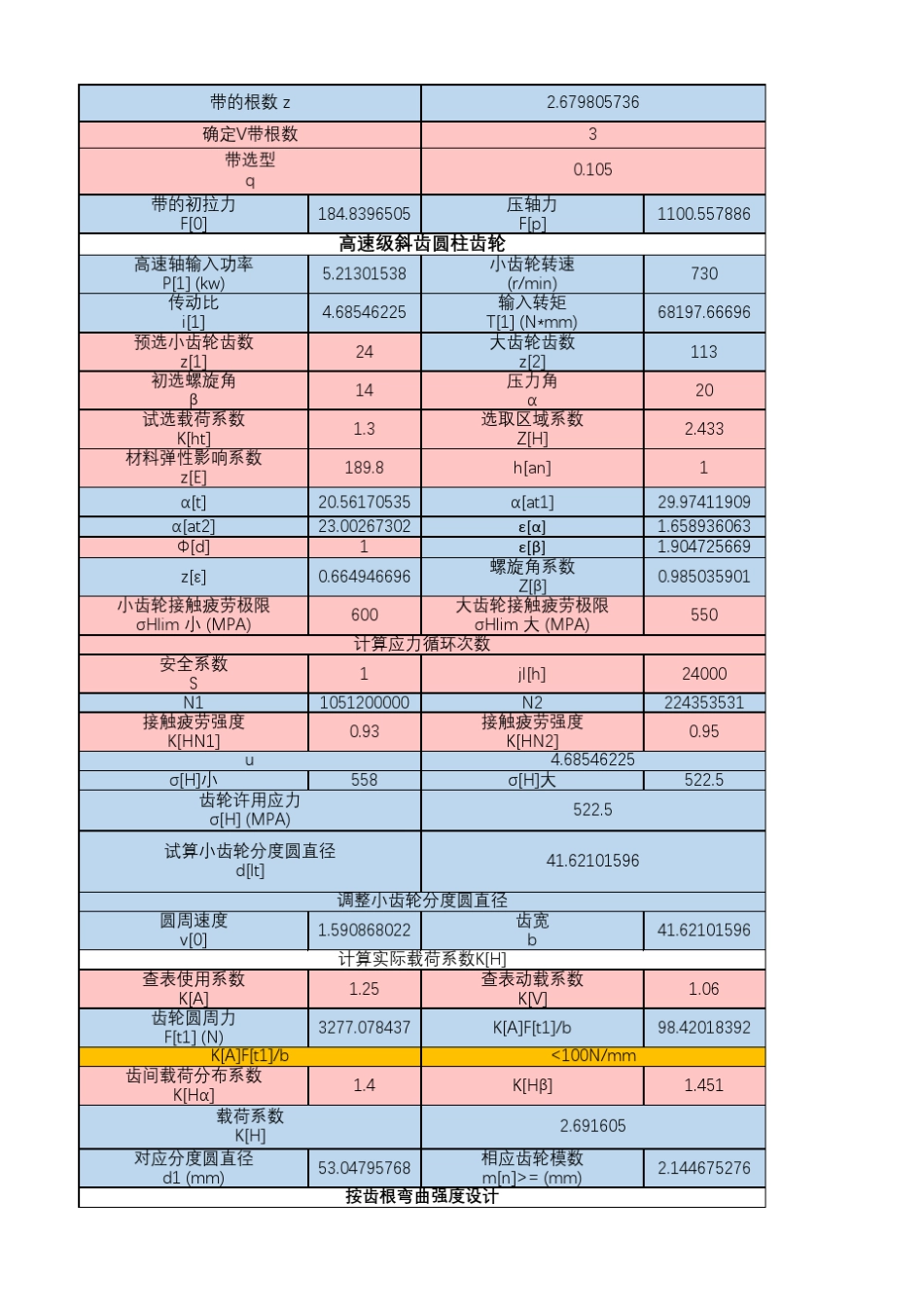 二级减速器设计自动计算参数_第3页