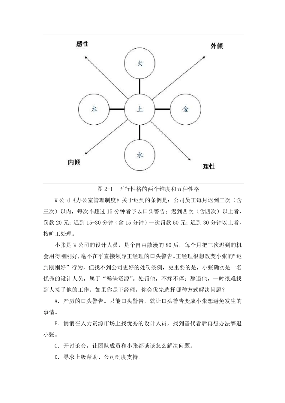 五行性格轻松识人_第3页