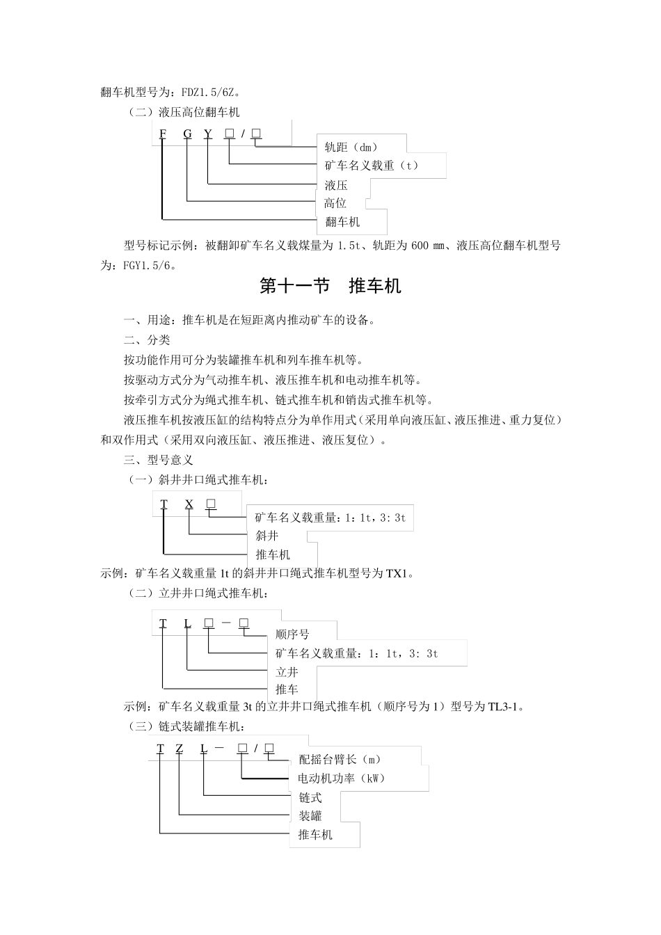 井下机电设备型号代表含义_第2页