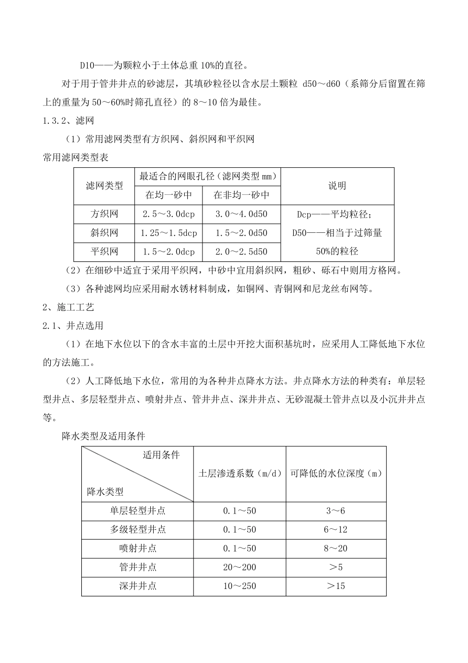 井点降水专项施工方案_第3页