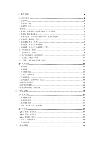 亚马逊邮件模板