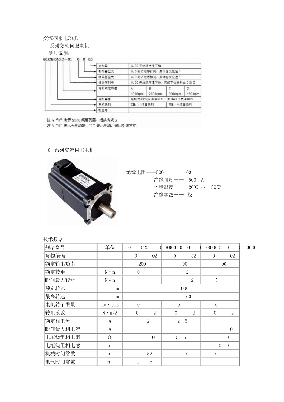 交流伺服电动机_第1页