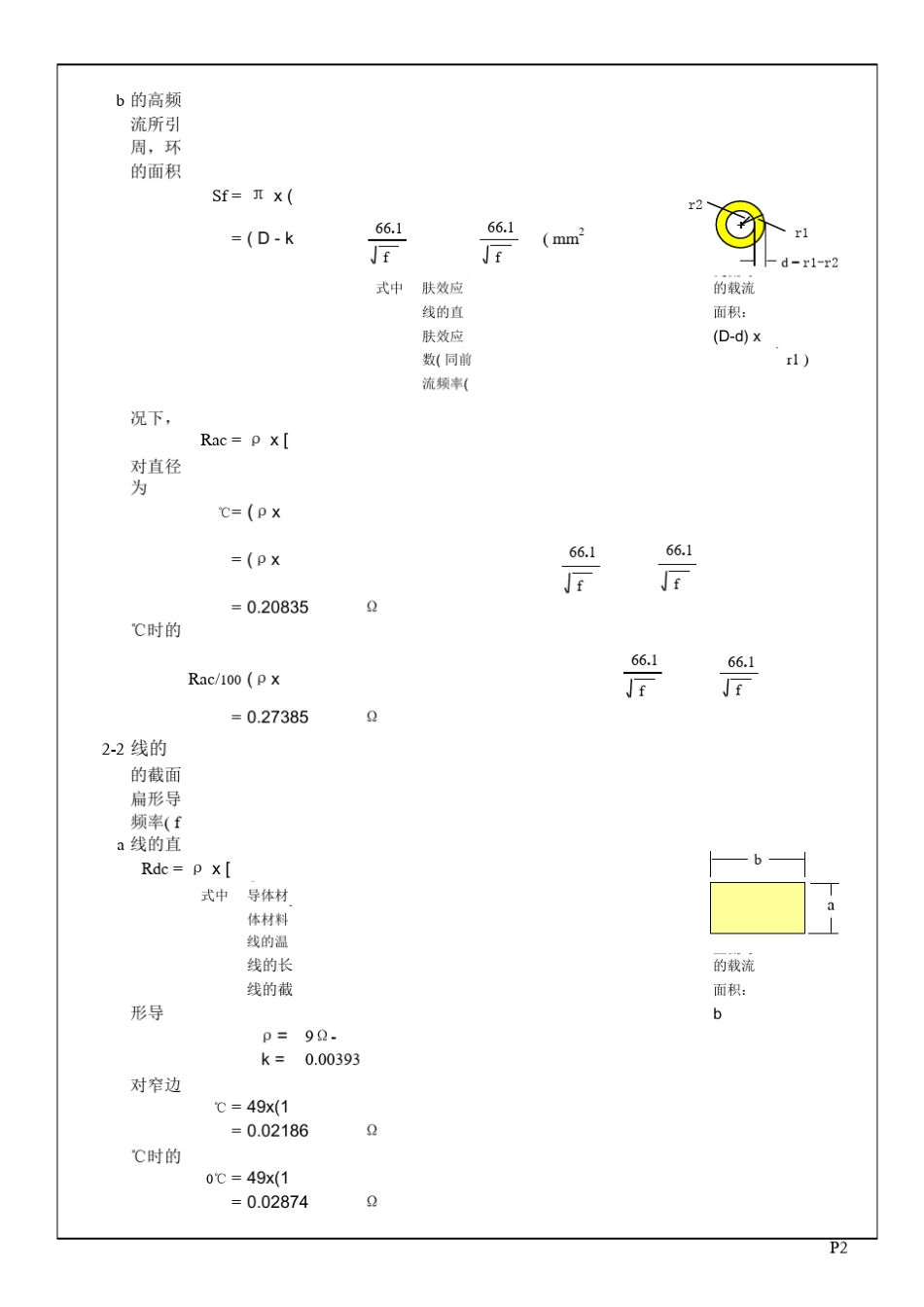 交流电流的趋肤效应及其对载流导线损耗的影响_第2页