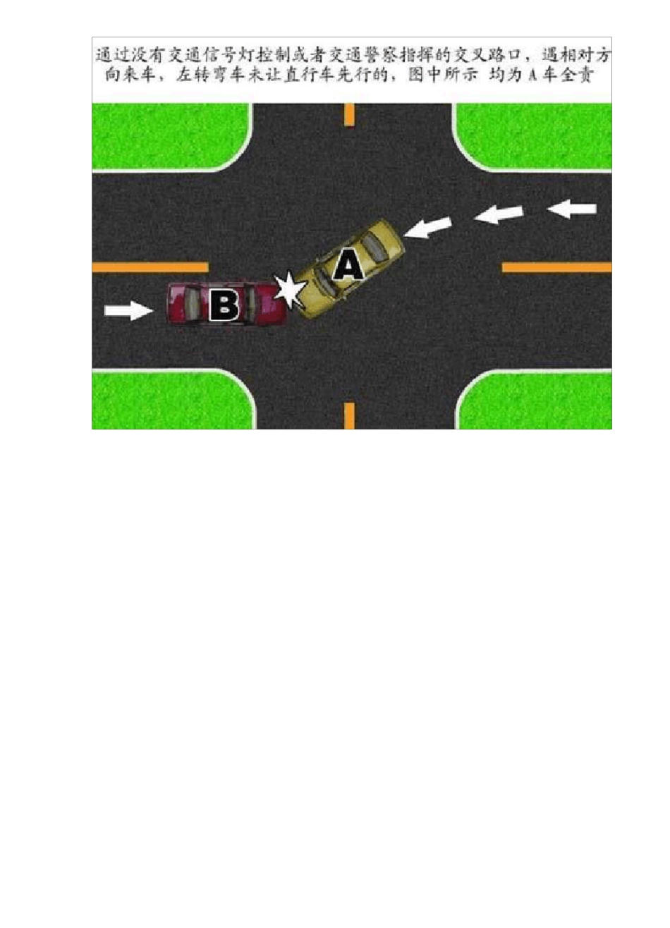 交通事故简单情况责任认定详细图解_第3页