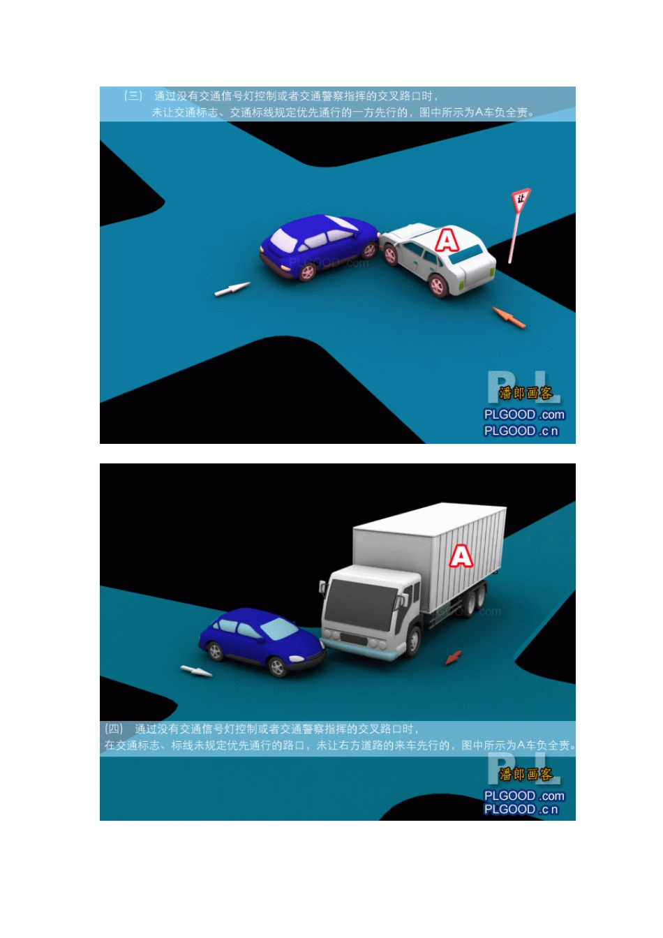 交通事故责任图(卡通版)_第2页