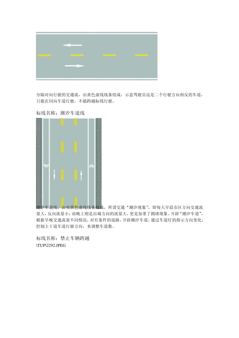 交通标线、警察手势及说明_第2页