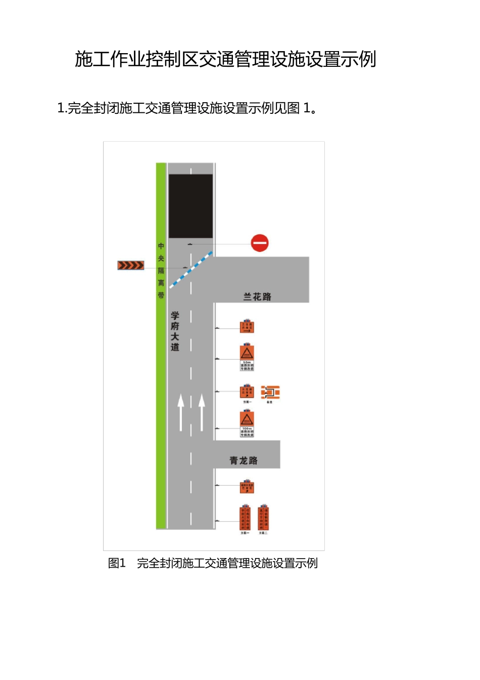 交通设施设置示意图_第1页
