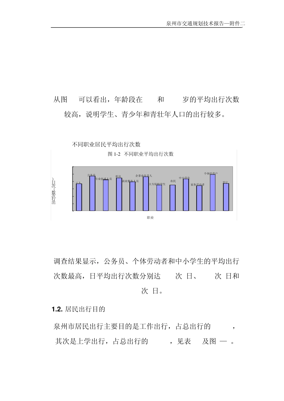 交通调查统计分析报告_第2页
