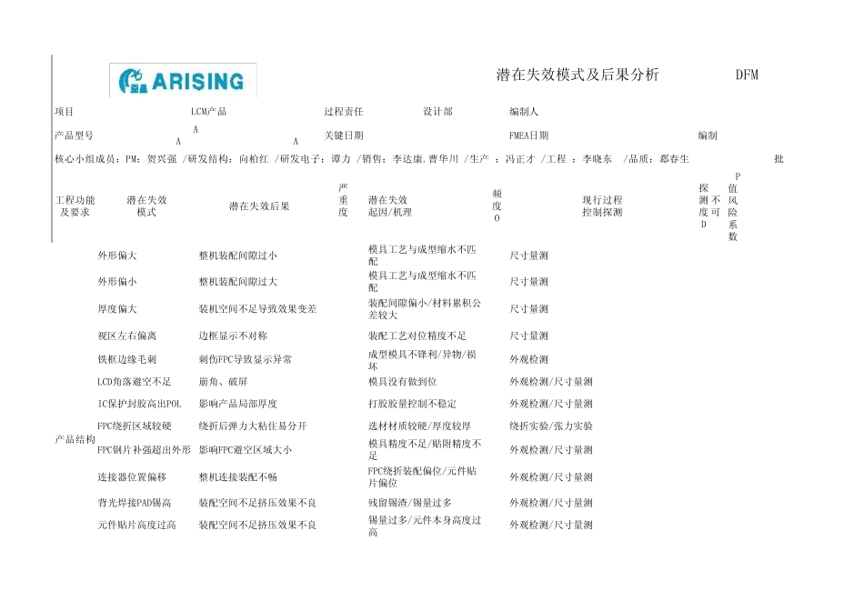 产品DFMEA1_第1页