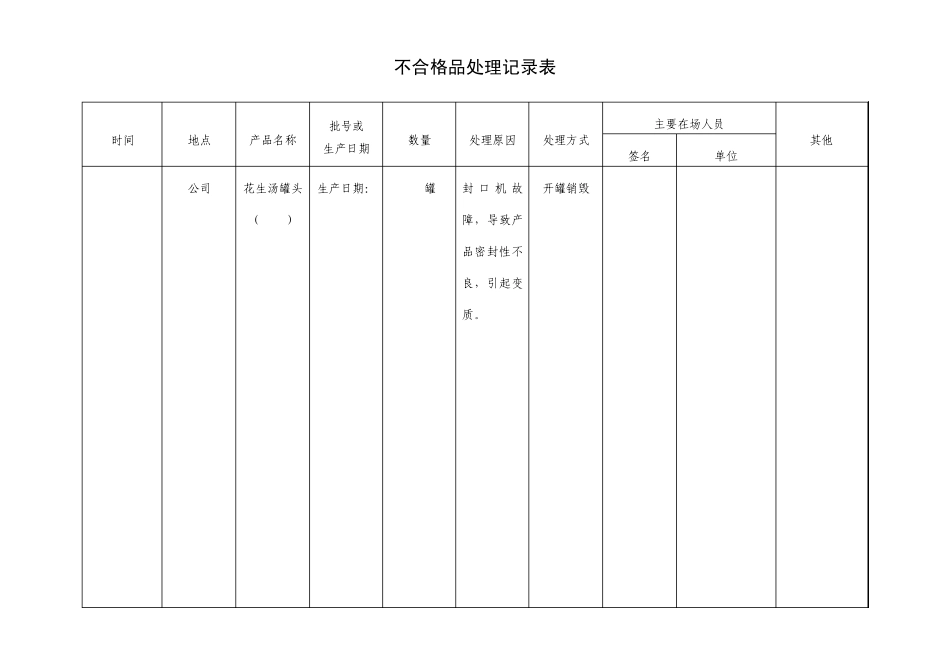 产品召回(报表)示例_第3页