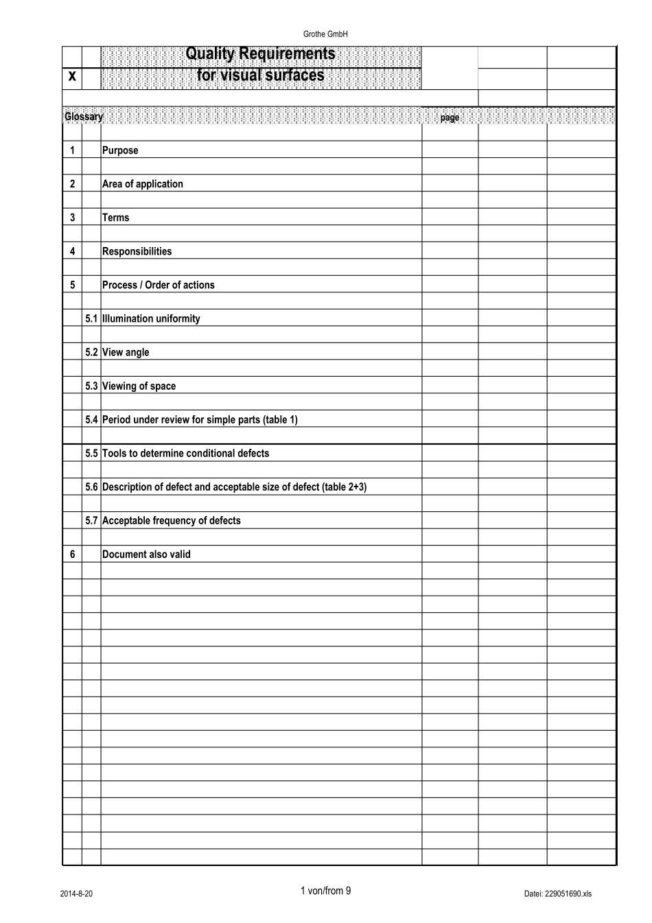 产品外观标准英文版_第1页