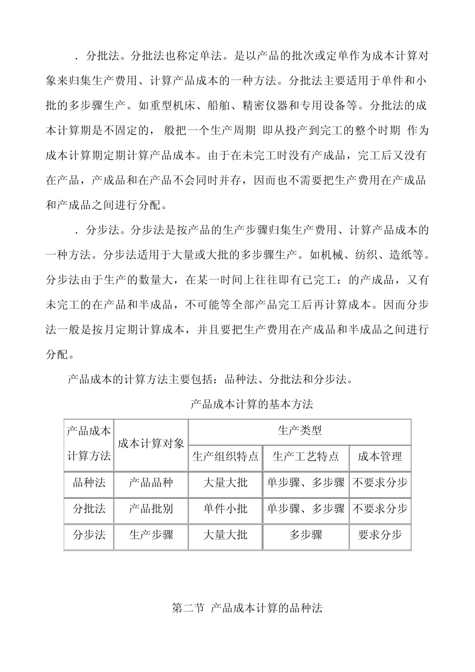 产品成本计算方法的适用范围_第3页