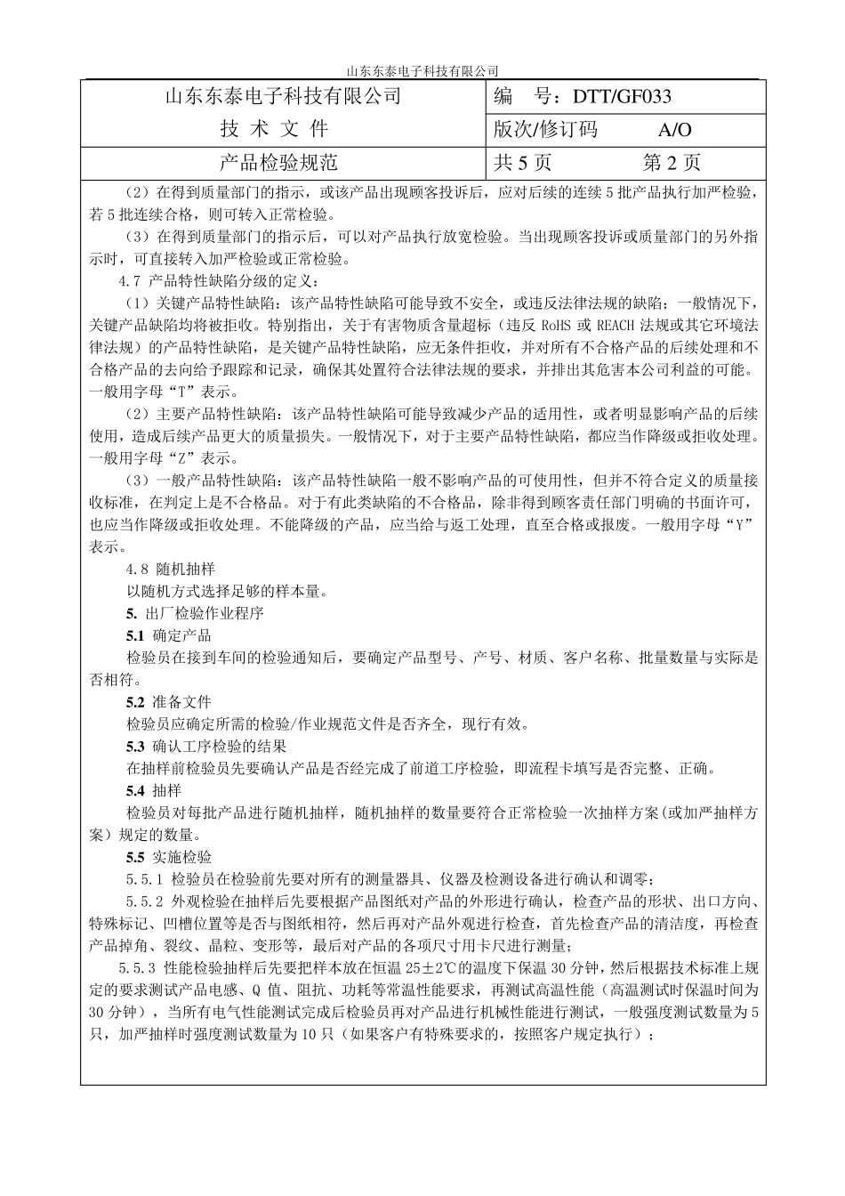 产品检验规范_第3页