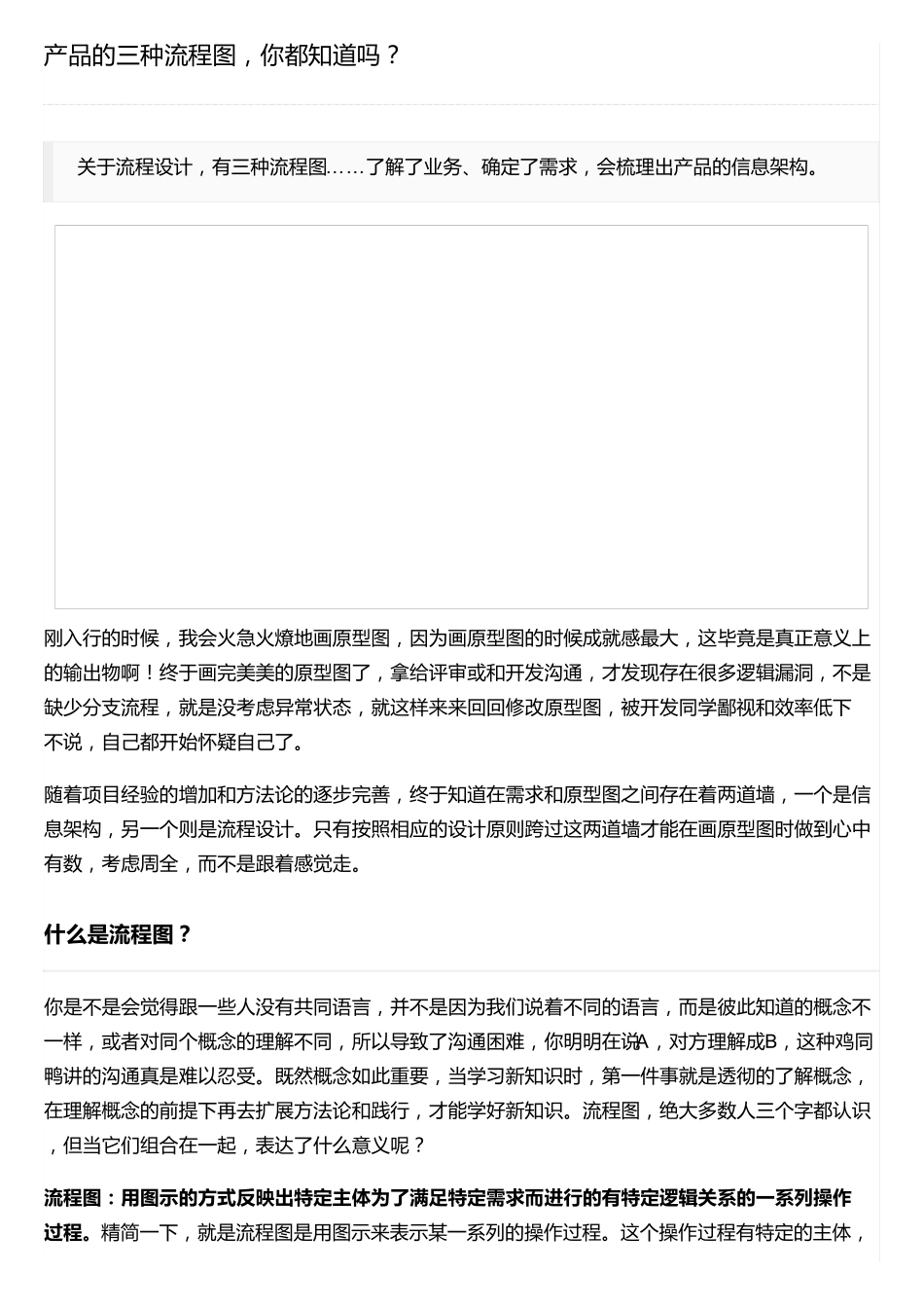 产品的三种流程图,你都知道吗？_第1页