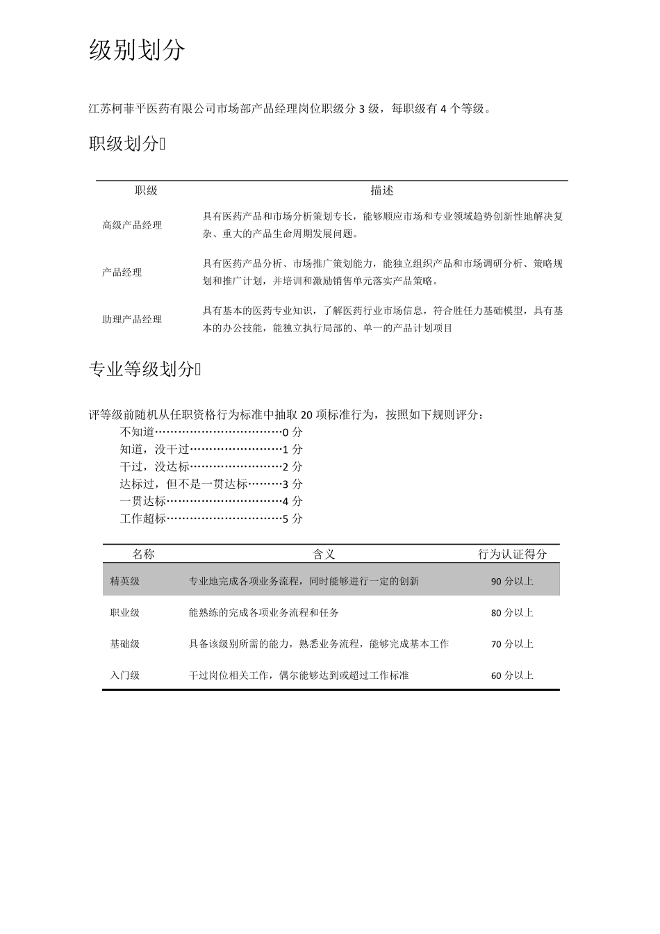 产品经理任职资格标准_第2页