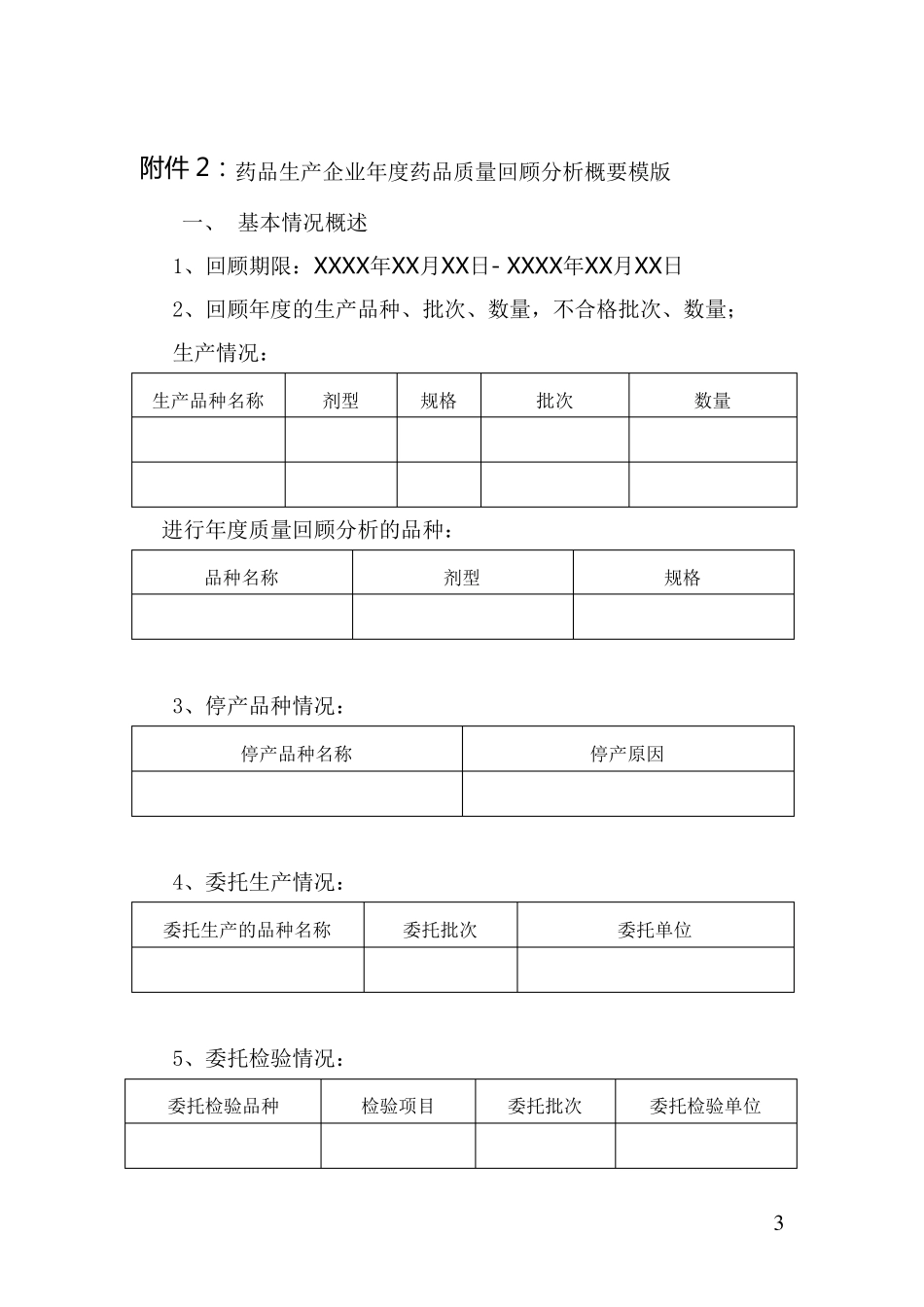 产品质量回顾分析报告模板_第3页
