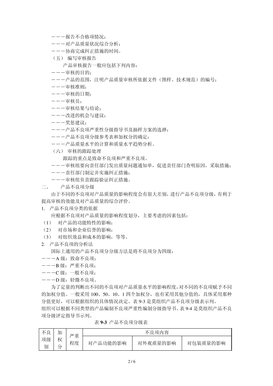 产品质量审核的步骤和方法_第2页