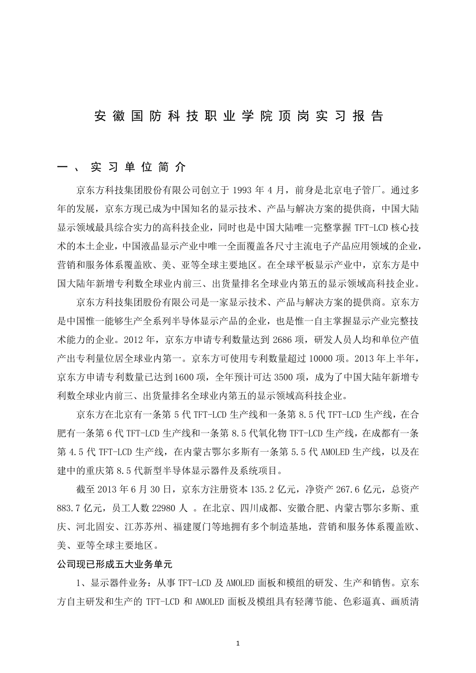 京东方顶岗实习报告_第3页