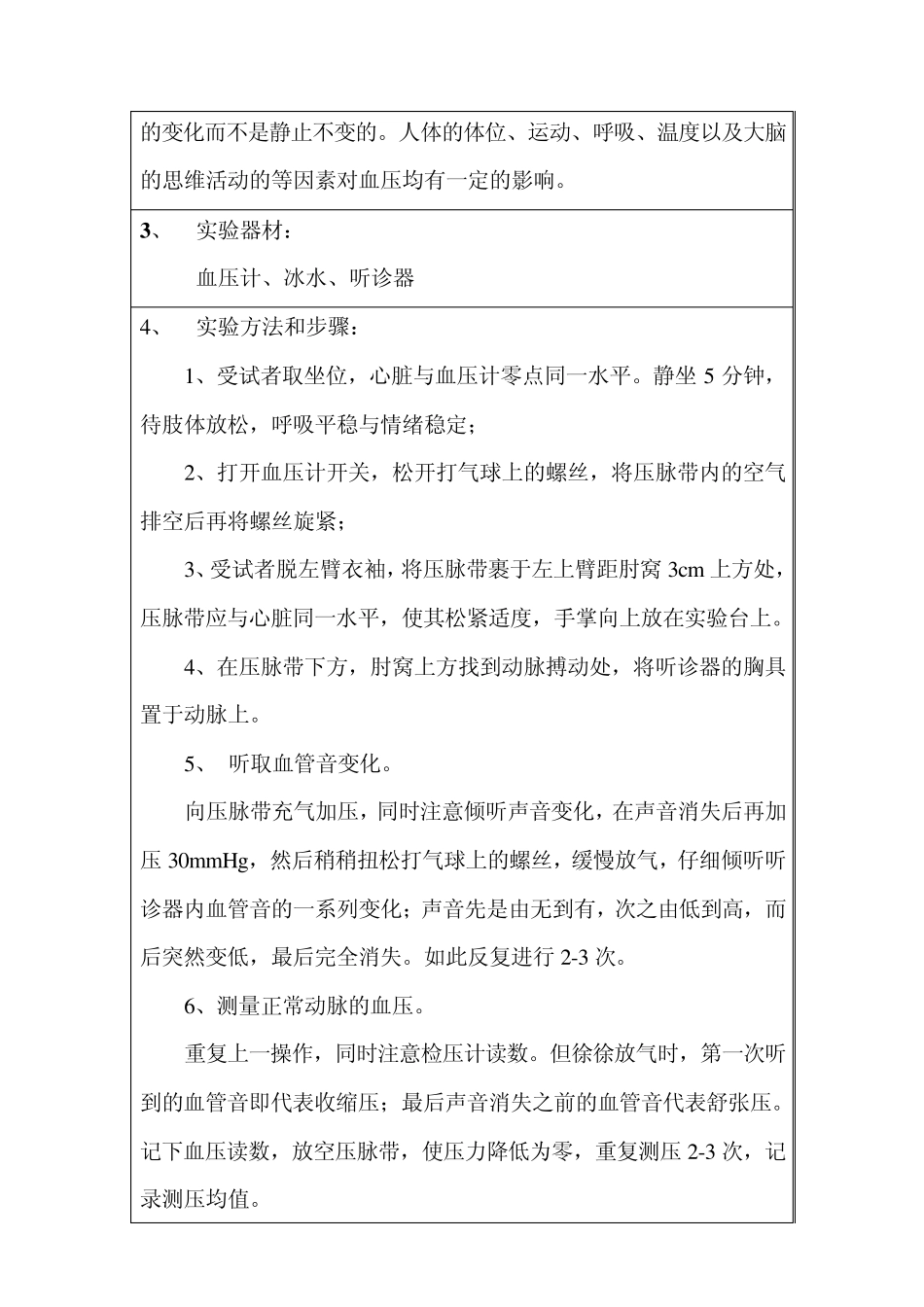 人体动脉血压测定及其影响因素_第2页