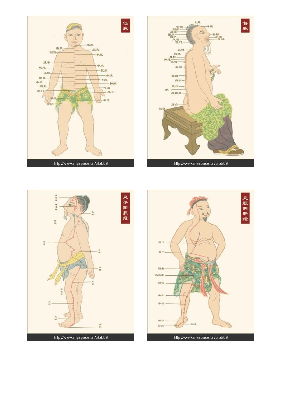 人体十四经脉图_第2页