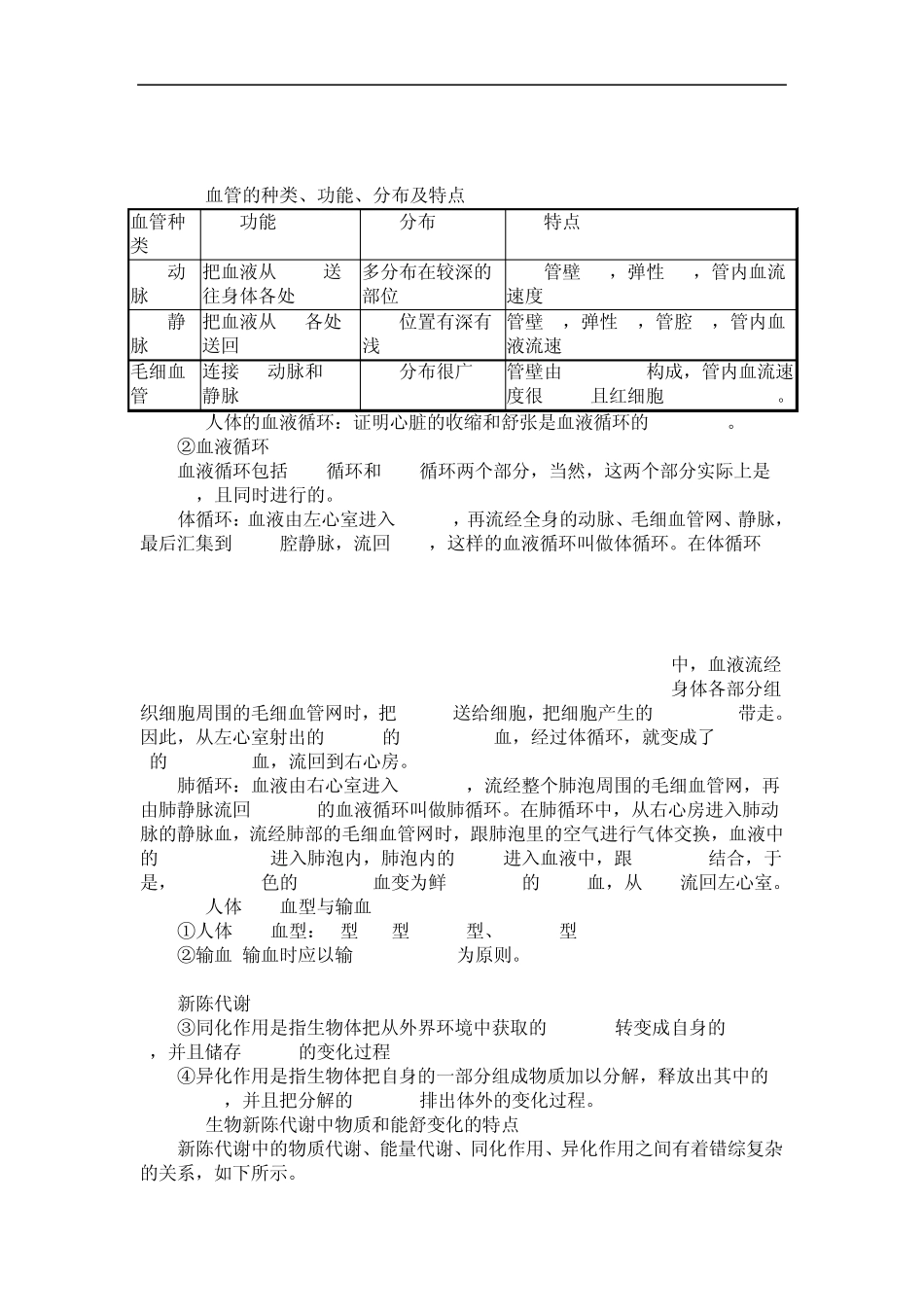 人体的物质和能量的转化_第3页