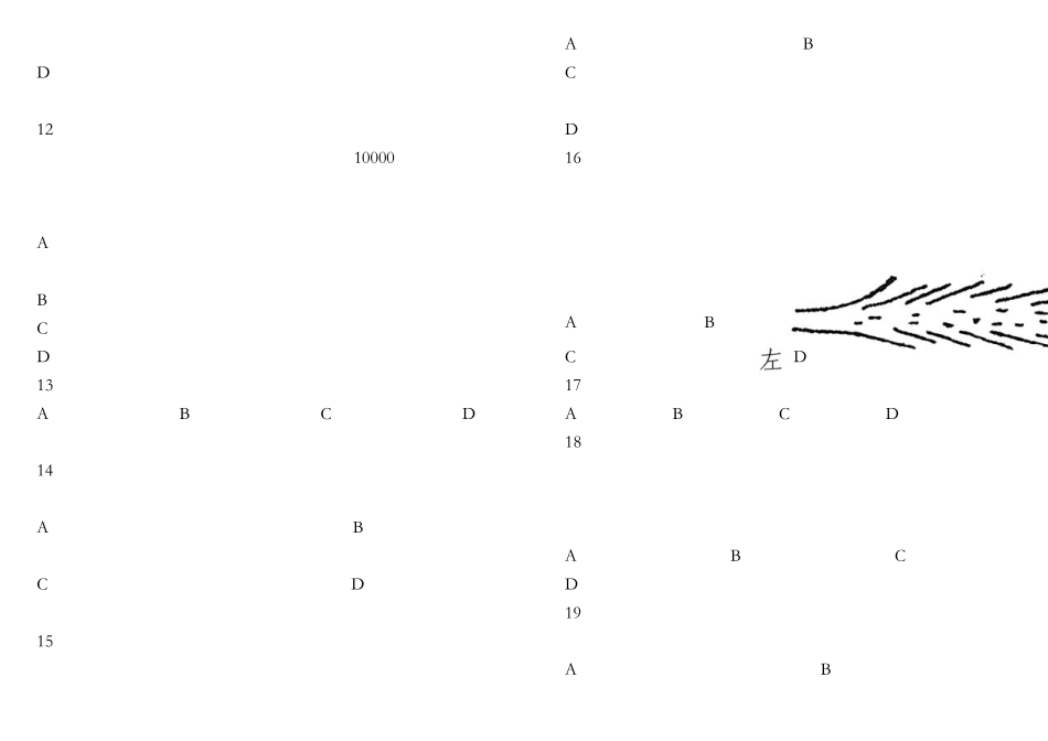 人保公司定损员初级考试试卷_第3页