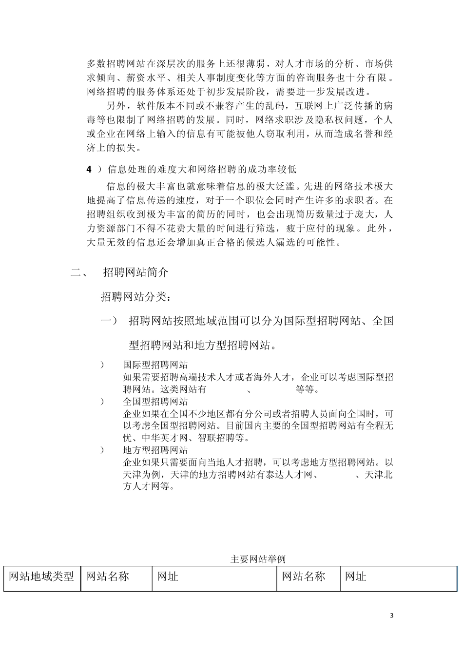 人力资源管理基础知识招聘02网络招聘_第3页