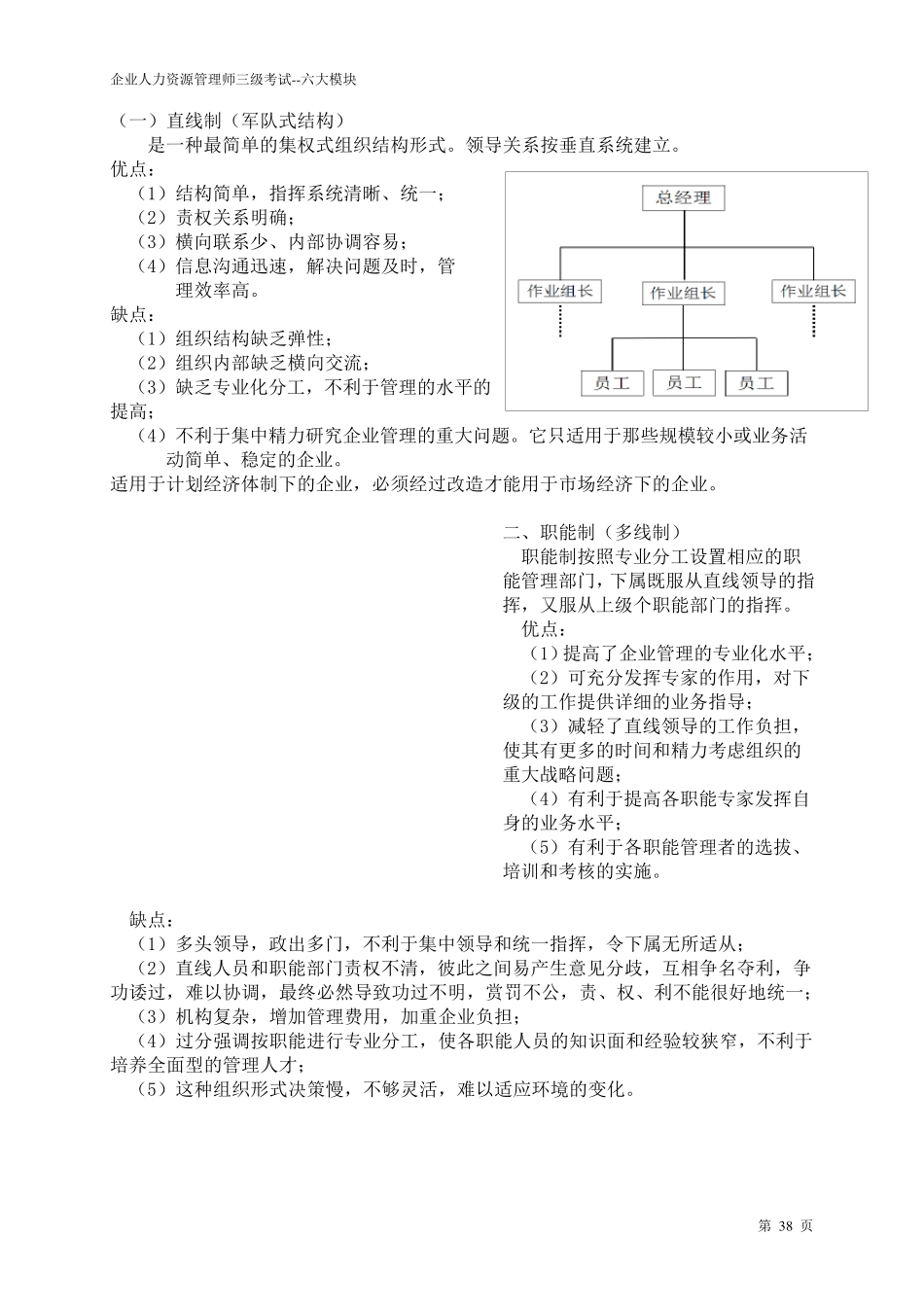 人力资源管理师三级复习资料重点整理_第2页