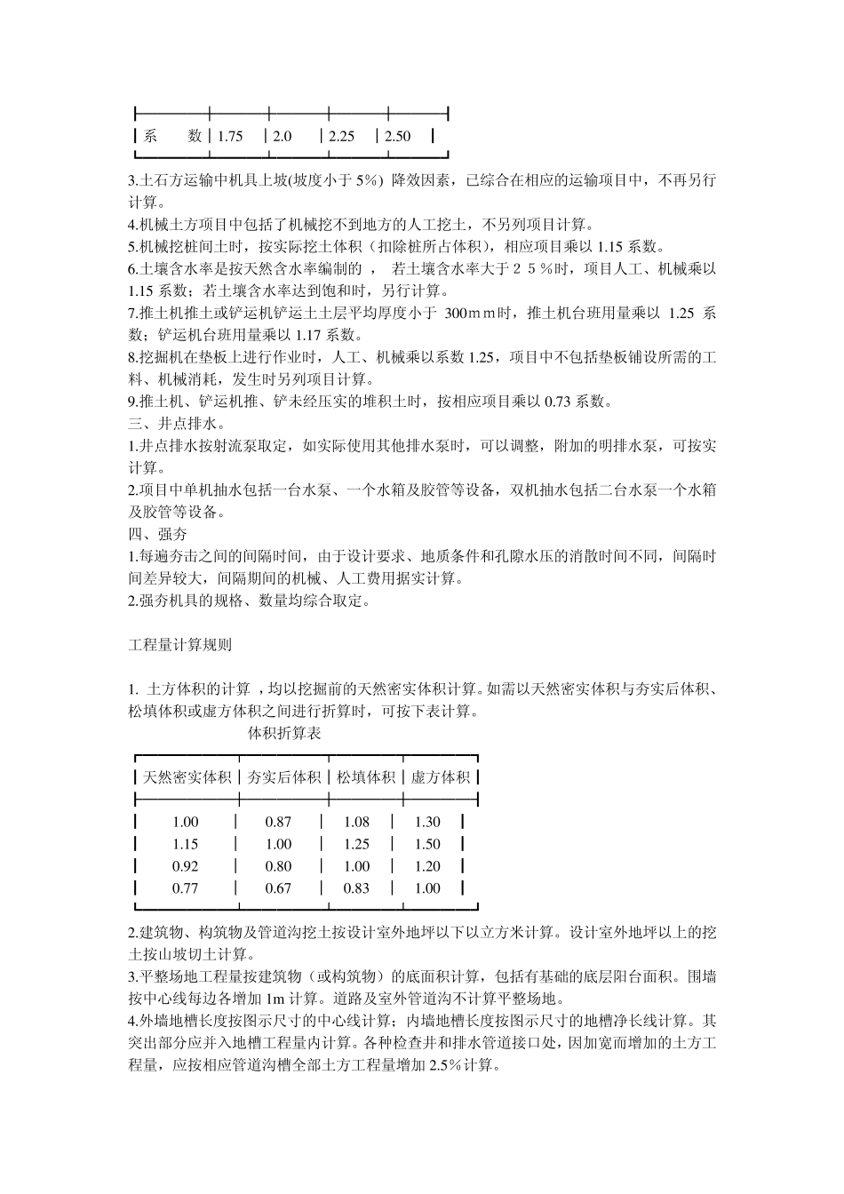人工土石方定额说明_第2页