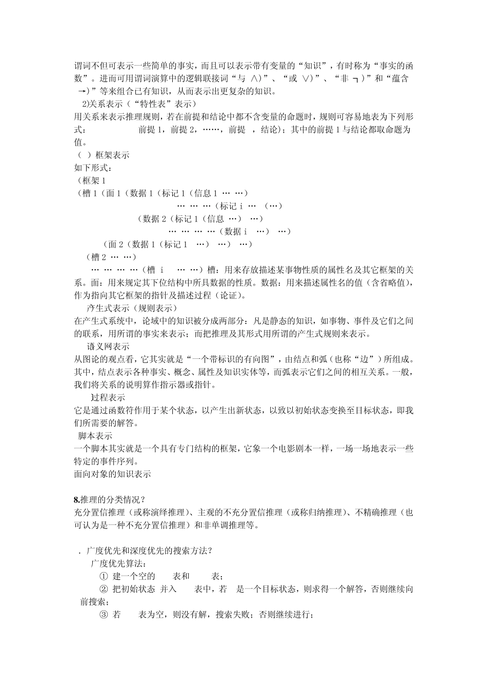 人工智能_考试复习题_第2页