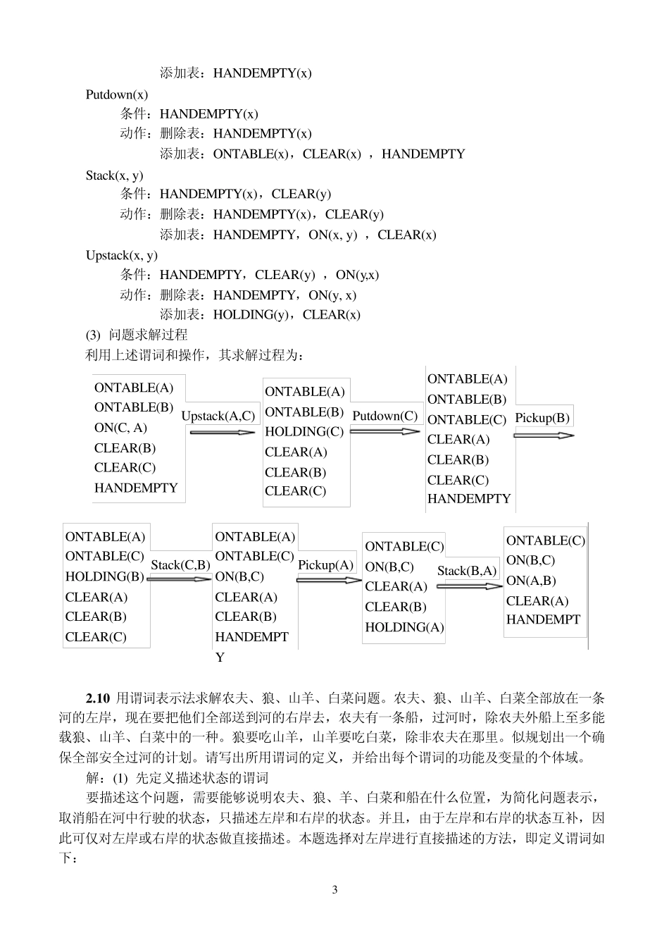 人工智能经典试题及答案_第3页