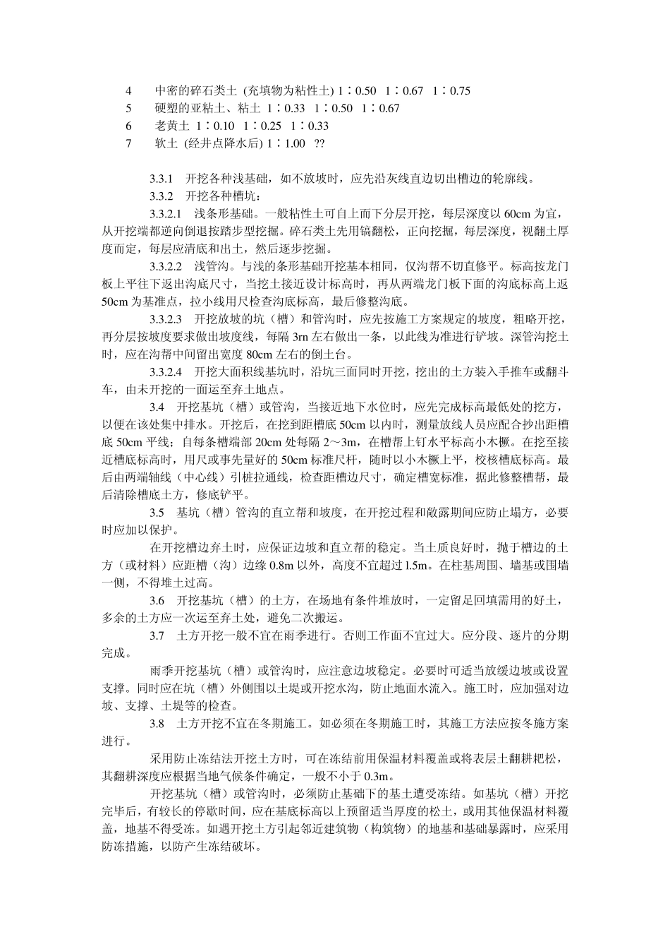 人工机械挖土方工艺标准_第3页