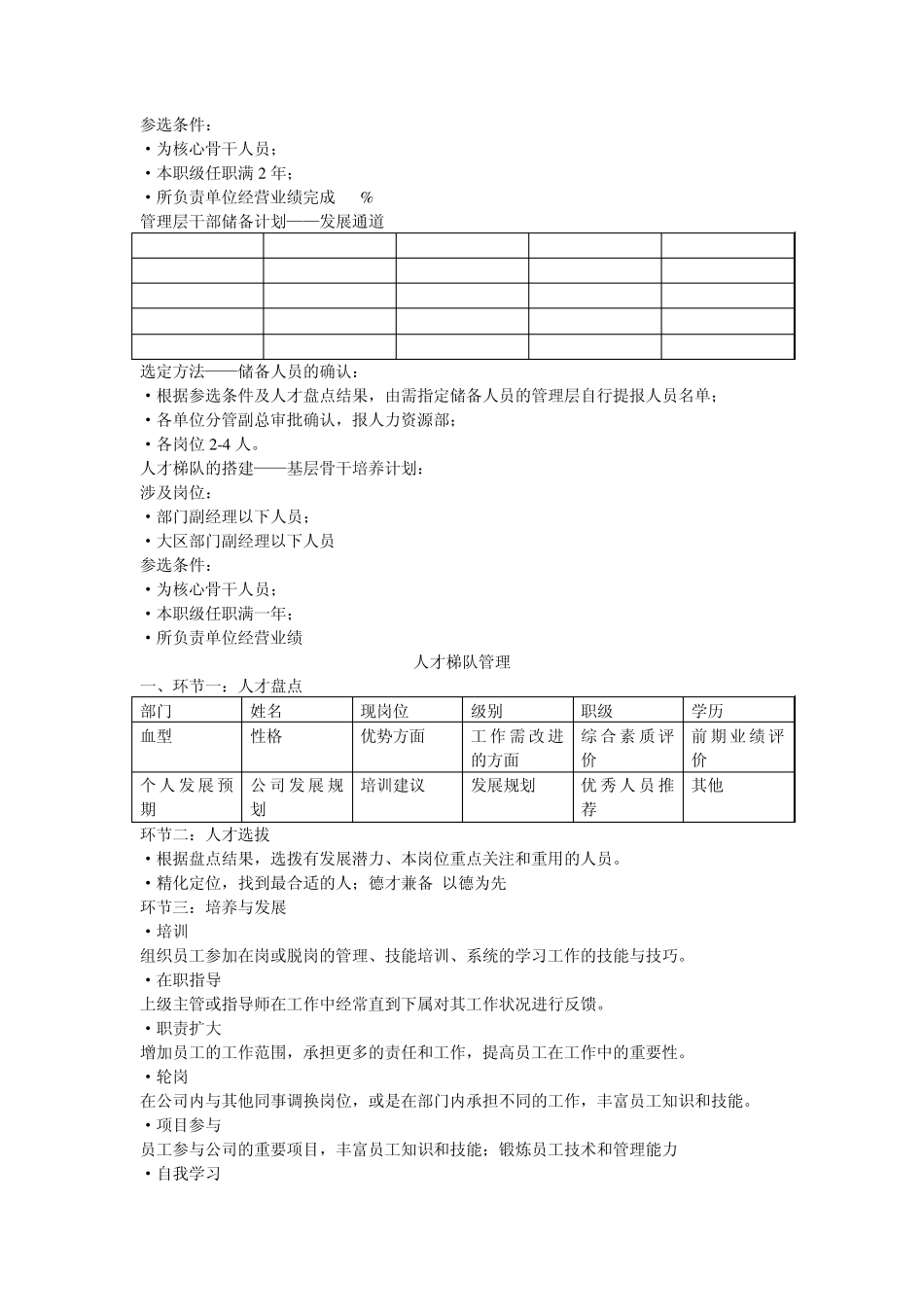人才梯队建设(方案)_第3页