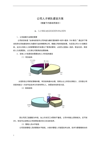 人才梯队建设详细方案