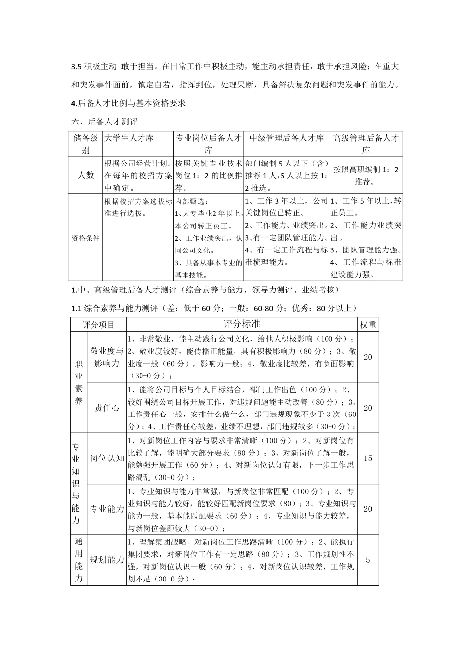 人才梯队盘点与培养方案_第3页