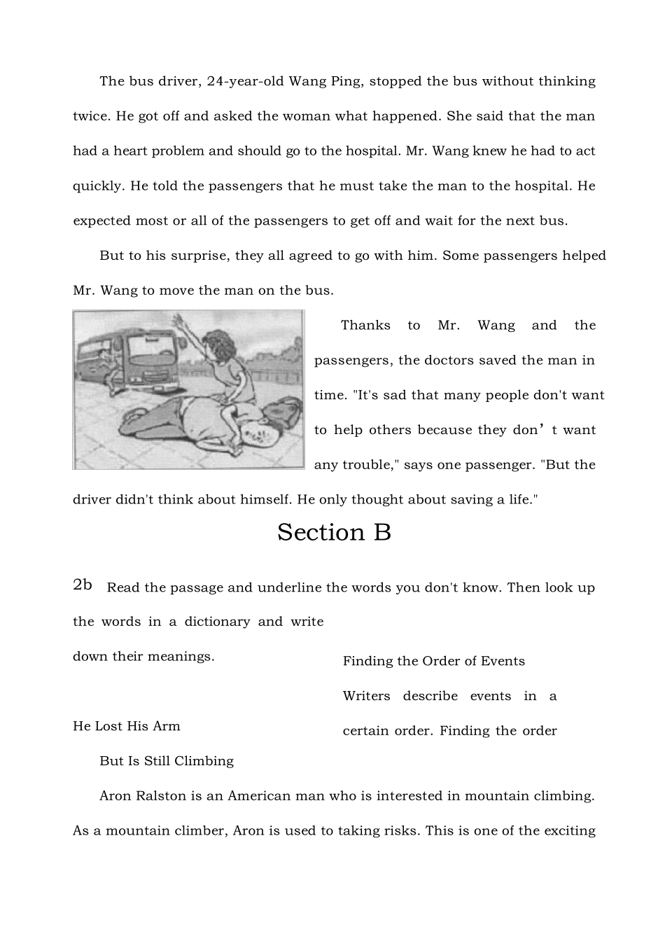 人教新目标八年级下册英语课文原文_第2页