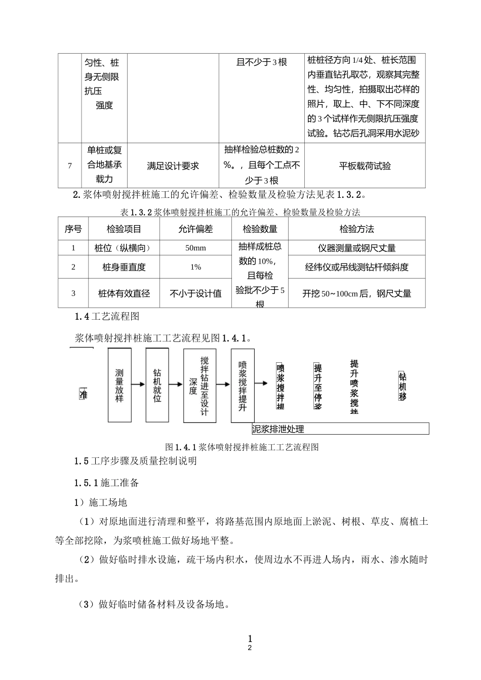 浆体喷射搅拌桩施工工艺_第2页