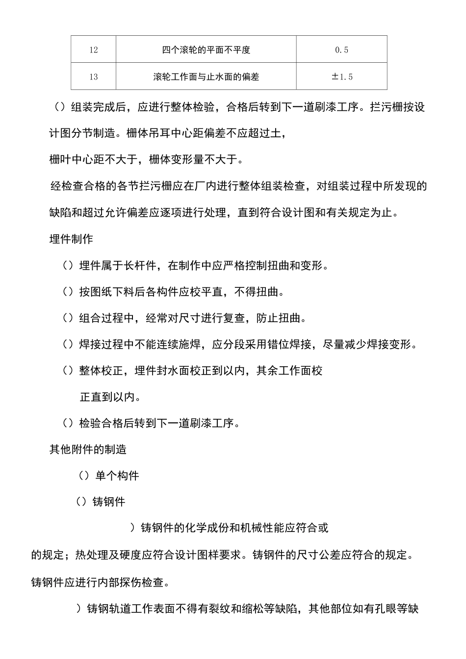 平板闸门制作安装工艺_第2页