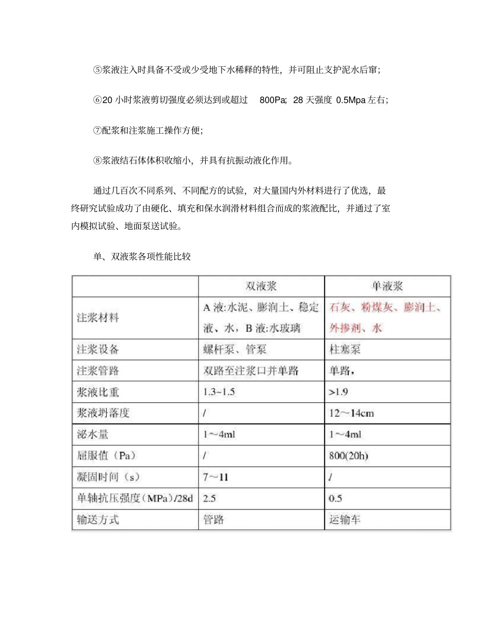 泥水盾构同步注浆单液浆介绍谢彬_第3页